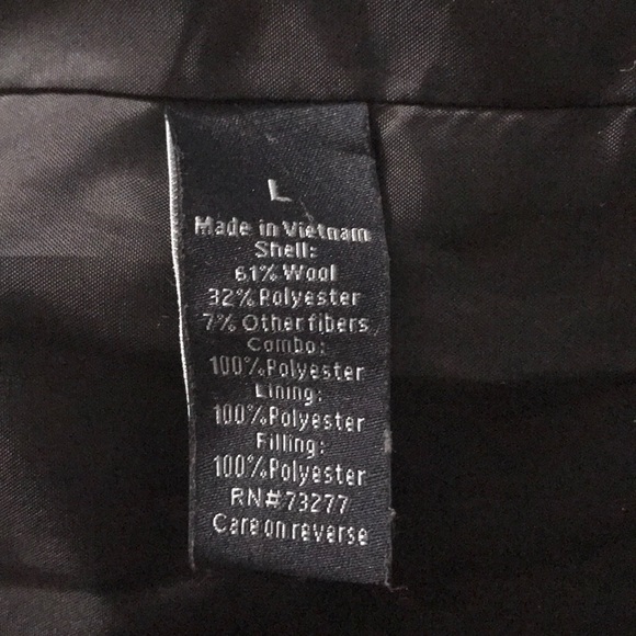 NWOT! MEN’S WOOL SLEEVELESS JACKET - Picture 5 of 5